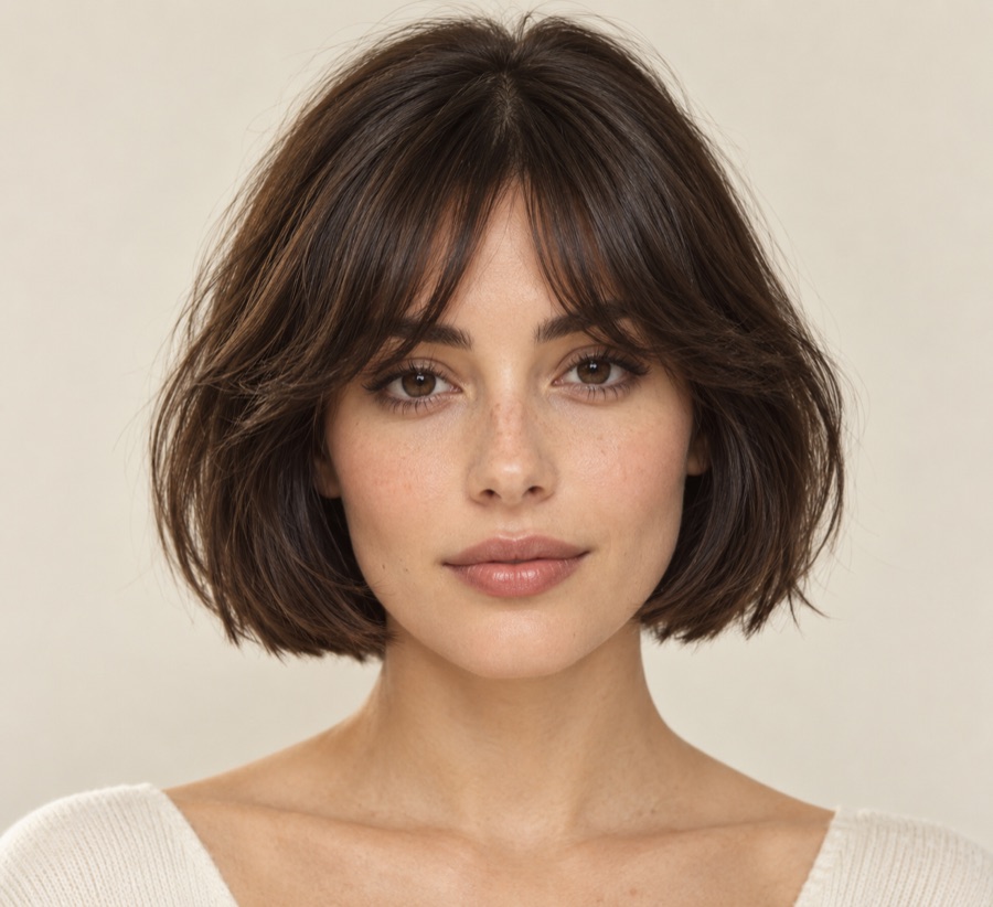 French Bob hairstyle reference