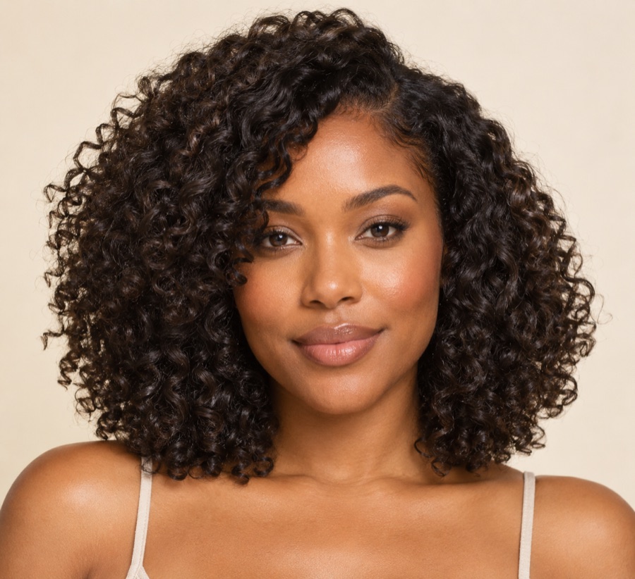 Natural Curly Shape hairstyle reference