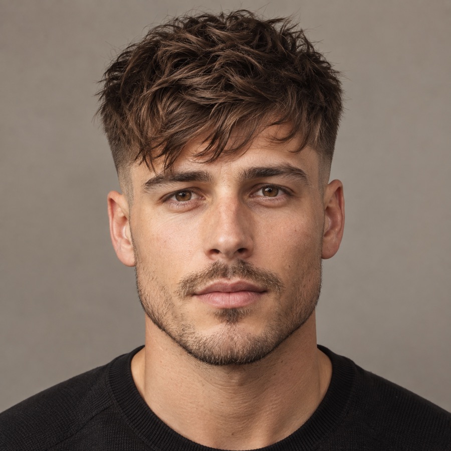 Textured Fringe hairstyle reference