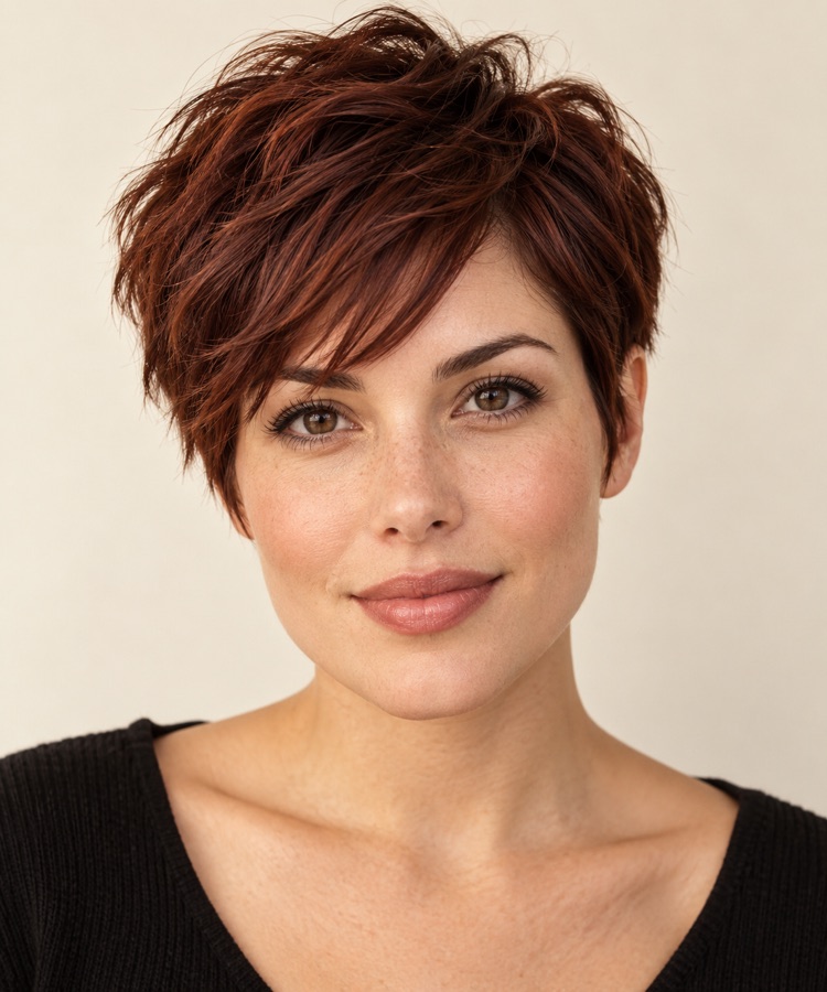 Textured Pixie hairstyle reference